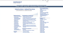 Desktop Screenshot of nowotworowe.pl